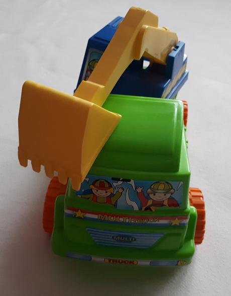 Dětské nákladní auto s lopatou,