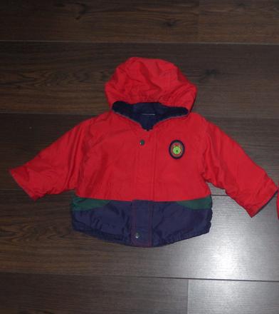 Zimní/přechodová bunda, vel.9-12m, lupilu,80