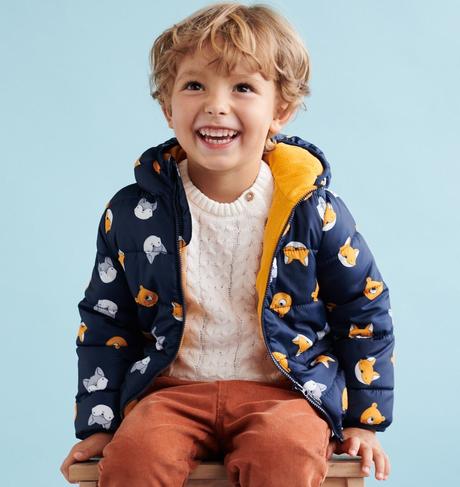 Zvířátková bunda přechodová s kapucí vel. 98, fox & bunny,98