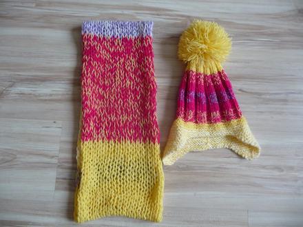 Čepice + šála, 