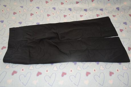 34 36 černé vlněné společenské kalhoty, madonna,34