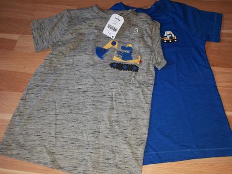 2x trička next 122, next,122