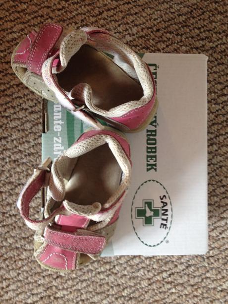 Kožené sandálky sante, santé,21