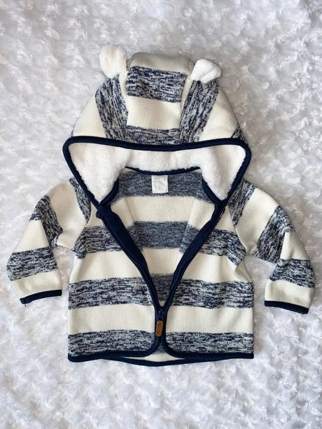 Pletená flísová mikina h&m, h&m,68