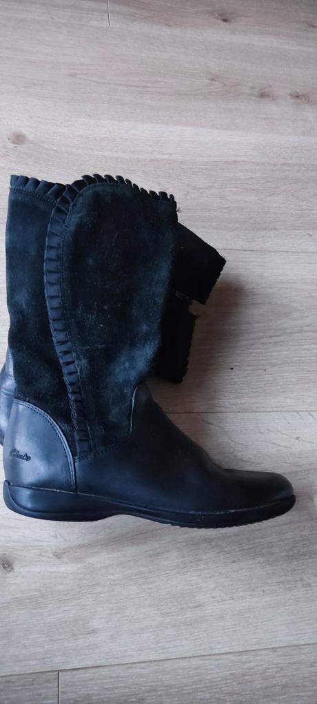 Nádherné kožené kozačky zn. clarks vel. 34, clarks,34