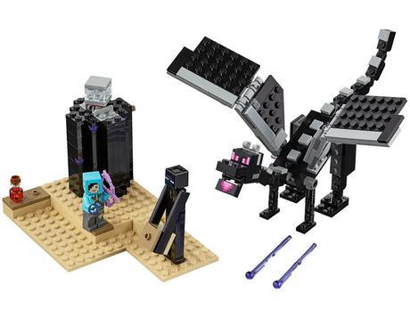 Lego minecraft 21151 souboj ve světě end, 