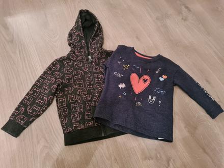 2x dívčí mikina 98, 98