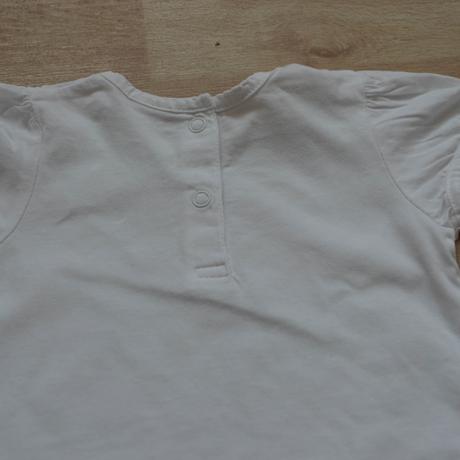 Bile tricko vel.74 h&m, h&m,74