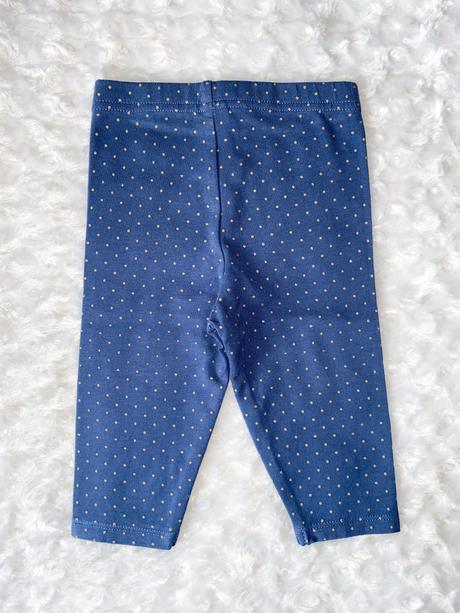 Modré 3/4 legíny s minnie, c&a,86