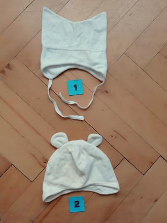 Čepice vel. 62-68, semiš, cca 41-44 cm, 62