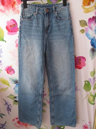 Dámské, dívčí džíny straight, h&m,34