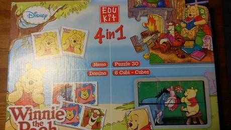 Clementoni soubor her medvídek pooh 4 v 1,