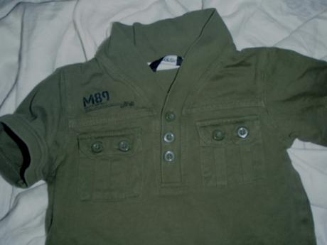Super khaki tričko, george,80