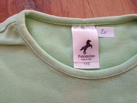 4 x tričko krátký rukáv, vel 116, c&a,116