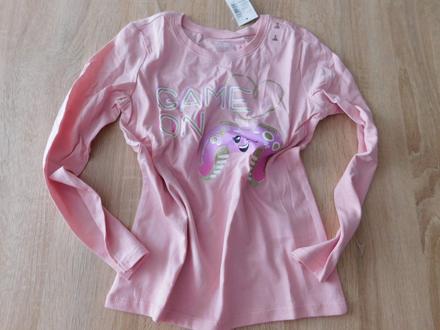 Dívčí triko-dlouhý rukáv, children's place,116