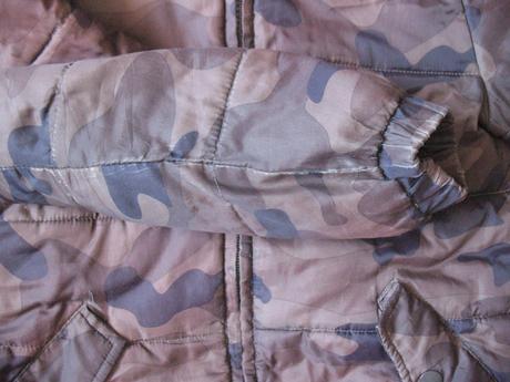 Maskáčová zimní bunda, george,110