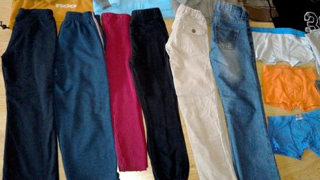 Chlapecký mix oblečení vel.116-128 podzim/zima, 122–134