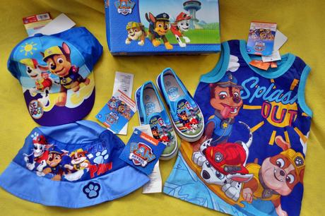 Set patrola v.98-104,bačkory/boty,tričko,kšiltovka, 104–116 / 86–98