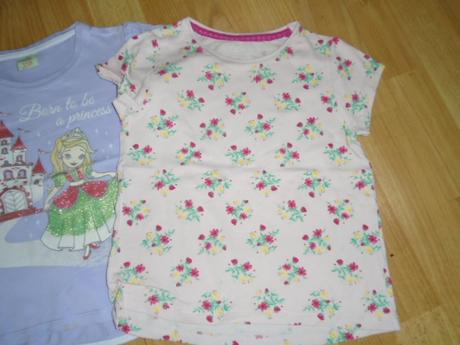 Tričko 3ks květy princezna vel 104, disney,104