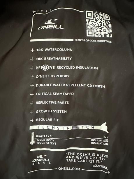 Zimní bunda, o'neill,152