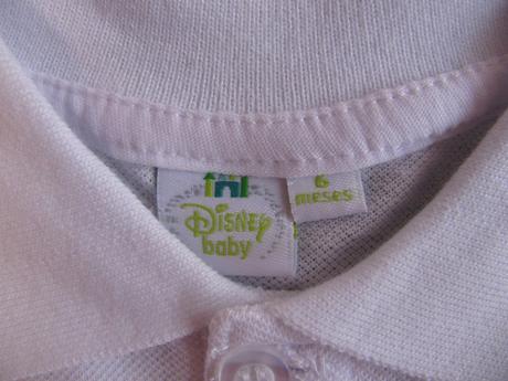 Bílé bavlněné polo tričko minnie, disney,68