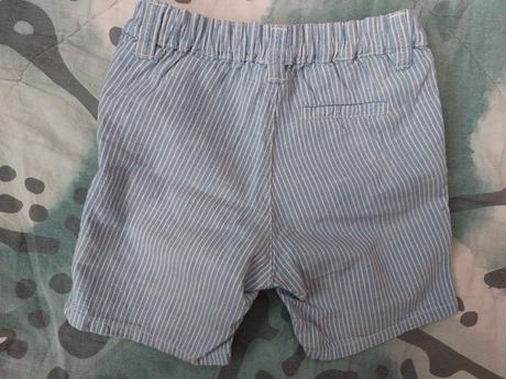 Kraťasy proužky, h&m,74