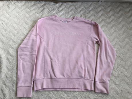 Champion růžová mikina dětské l 150/155, champion,152
