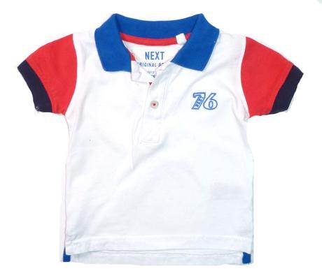 Bavlněné polo tričko, next,68