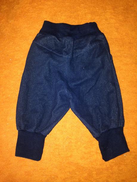 Dívčí džegíny - tepláky vel. 74 - 80, 74