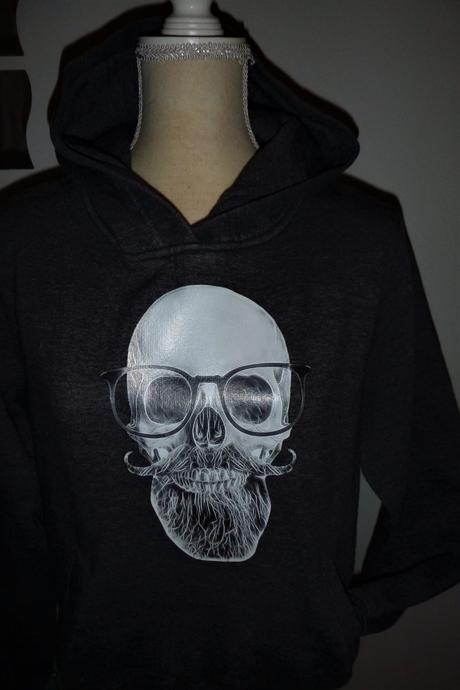 Mikina - vel.m-l s kapucí a klokankou, 170