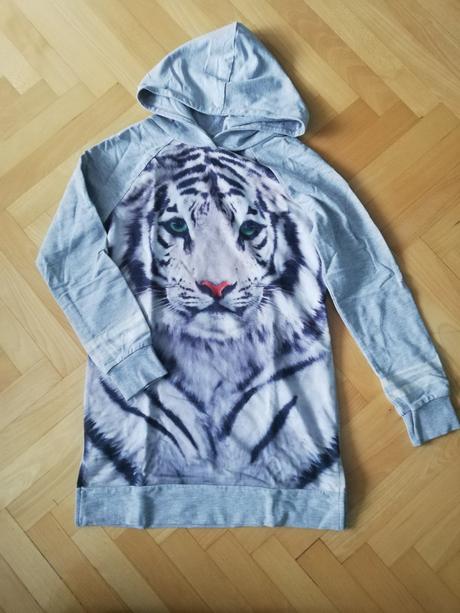 Delší mikina, h&m,140