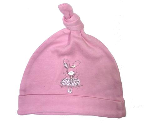 Bavlněná čepička se zajíčkem vel. 68, next,68