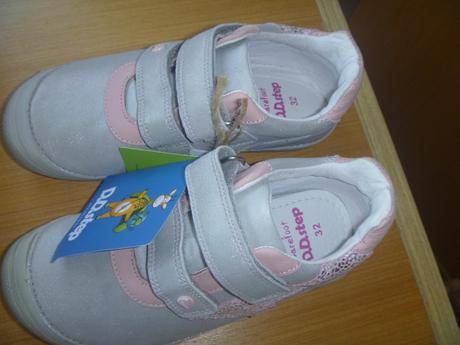 Nové stříbrno růžové barefoot celoročky d.d. step, d.d.step,32