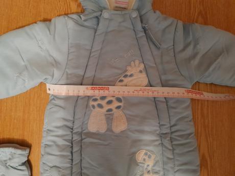 Vyteplená kombinéza, vel. 62, just too cute,62
