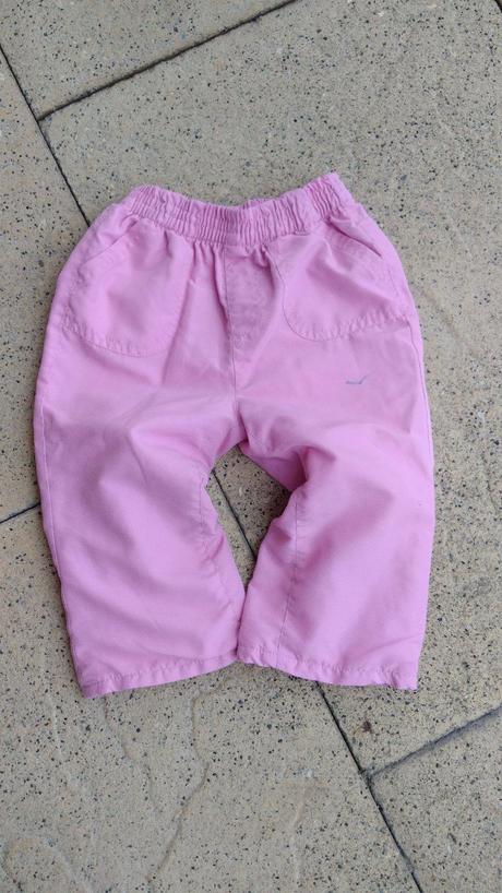 Podšité kalhoty mikrovlákno / úplet, tiny ted,80