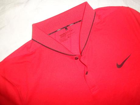 Luxusní červené tričko nike golf dri-fit, nike,m