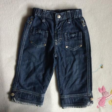Kvalitní džíny zn. baby barb, 80