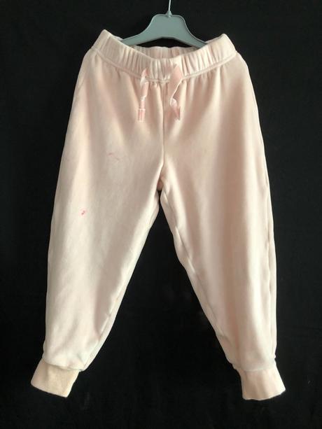 Vel. 110 sametové tepláky, 110