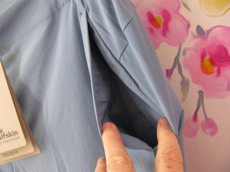 Turistické volnočasové ultra tenké pružné kalhoty, jack wolfskin,xl