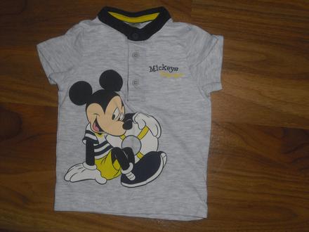Tričko mickey mouse, c&a,80