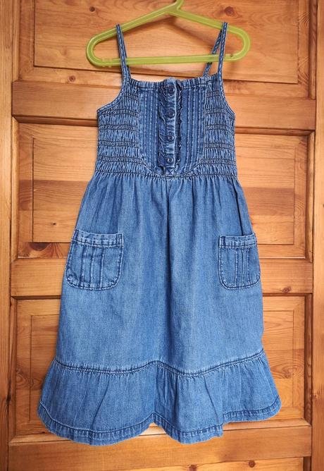 Džínové šaty vel. 146, cherokee,146