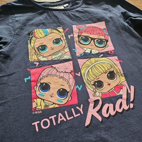 Dívčí triko lol vel. 134, 134