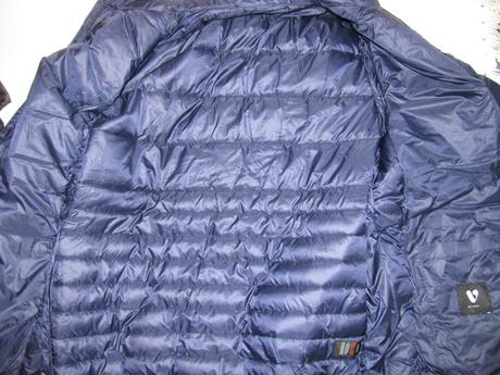 Pánská modrá prošívaná zimní bunda v by ver, xl