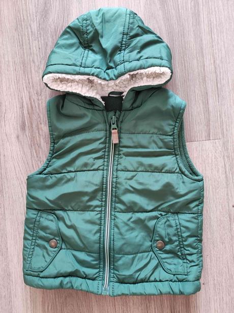 Chlapecká zateplená vesta vel. 74, st. bernard,74