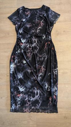 Krásné společenské síťované šaty shein 2xl, 46