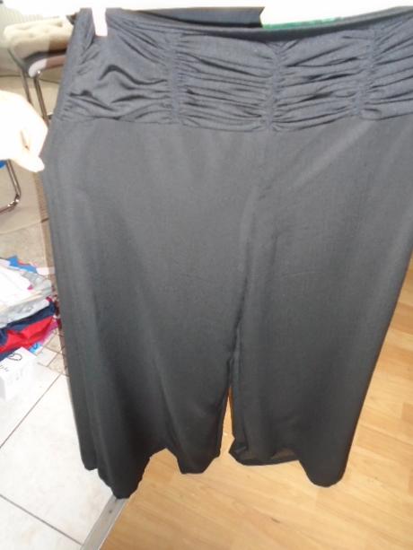 Společenské široké kalhoty 38/40, bonprix,38 / 40