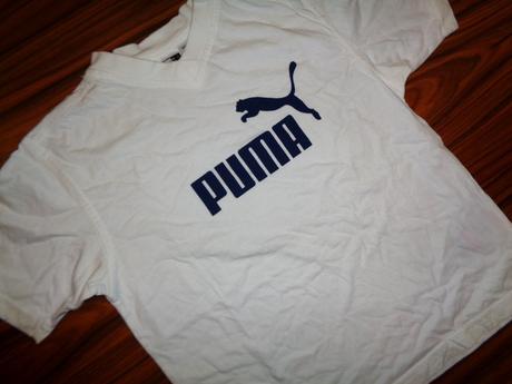 Bílé tričko puma, puma,128