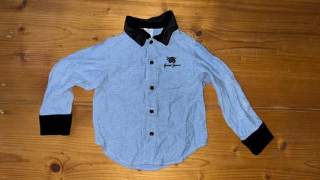 Košile s dlouhým rukávem chlapecká, 104