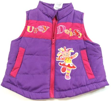 Šusťáková jarní vestička s upsy daisy 6-12m, 74