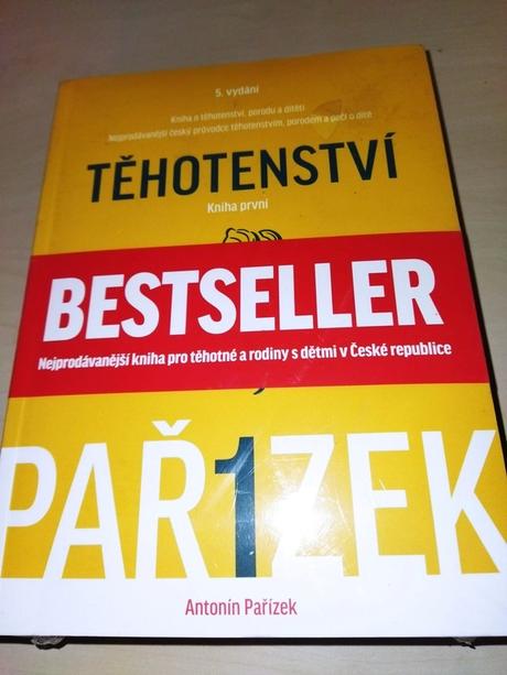 3x kniha o těhotenství, porodu a dítěti pařízek,